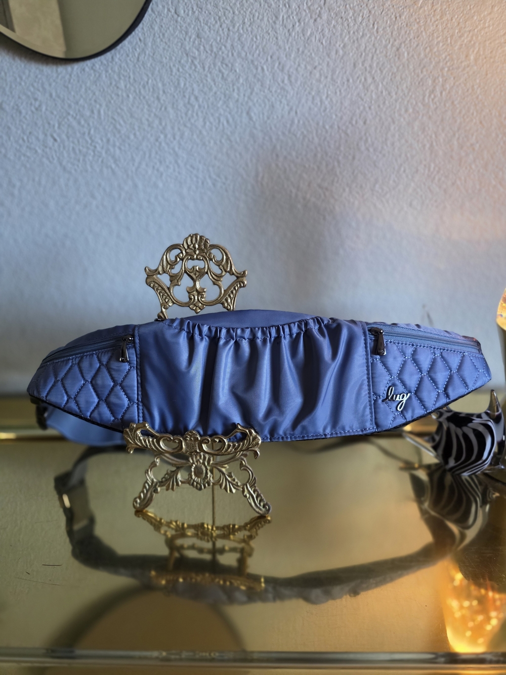 lug Skedaddle Blue Waist Bag